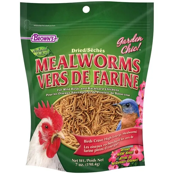 7 oz. F.M. Brown Wild Bird Mealworms Fixins - Wild Bird